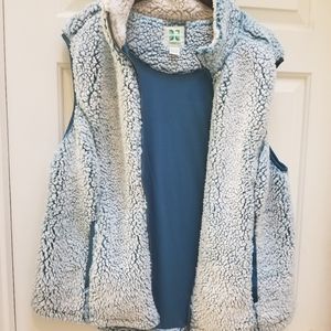 Super snuggly and fuzzy vest